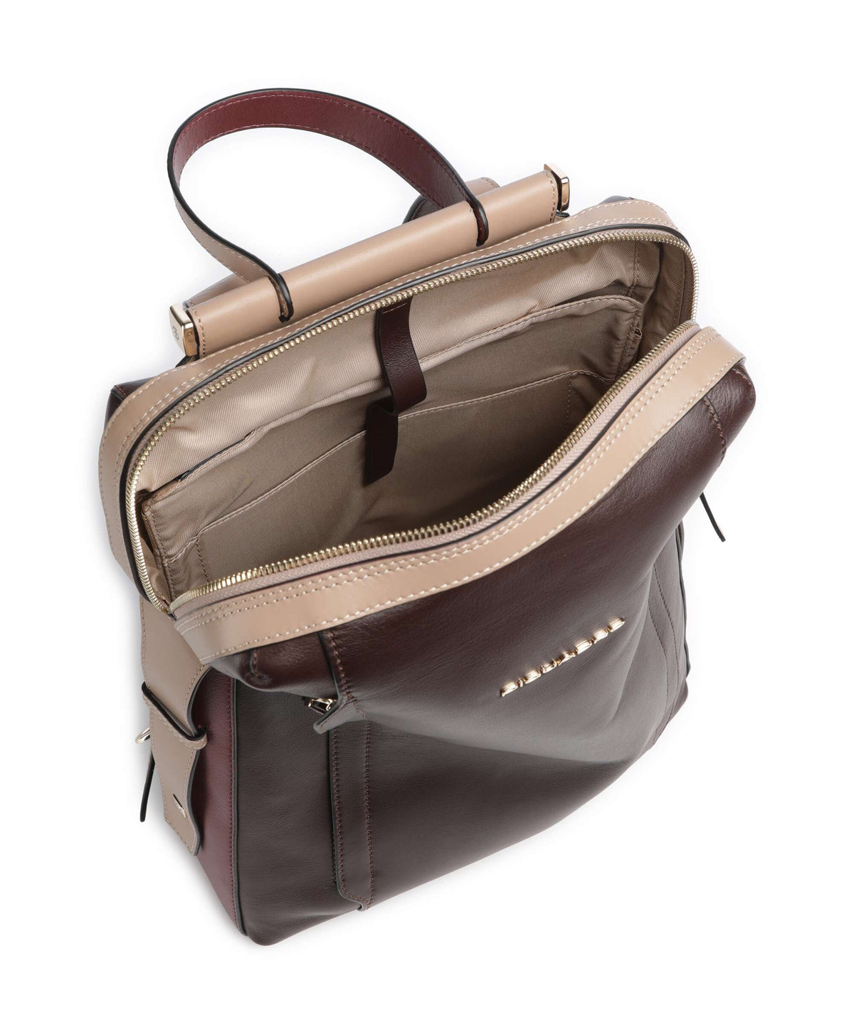 Piquadro Circle Laptop backpack bordeaux/pink