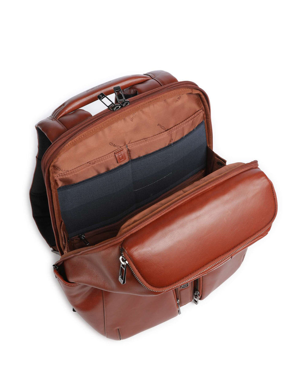 Piquadro Victor 20 Laptop backpack tan