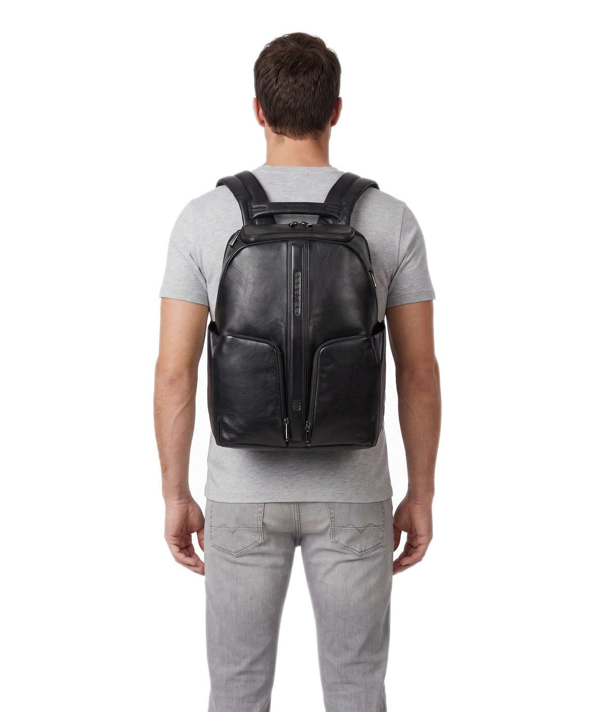 Piquadro Victor 24 Laptop backpack black