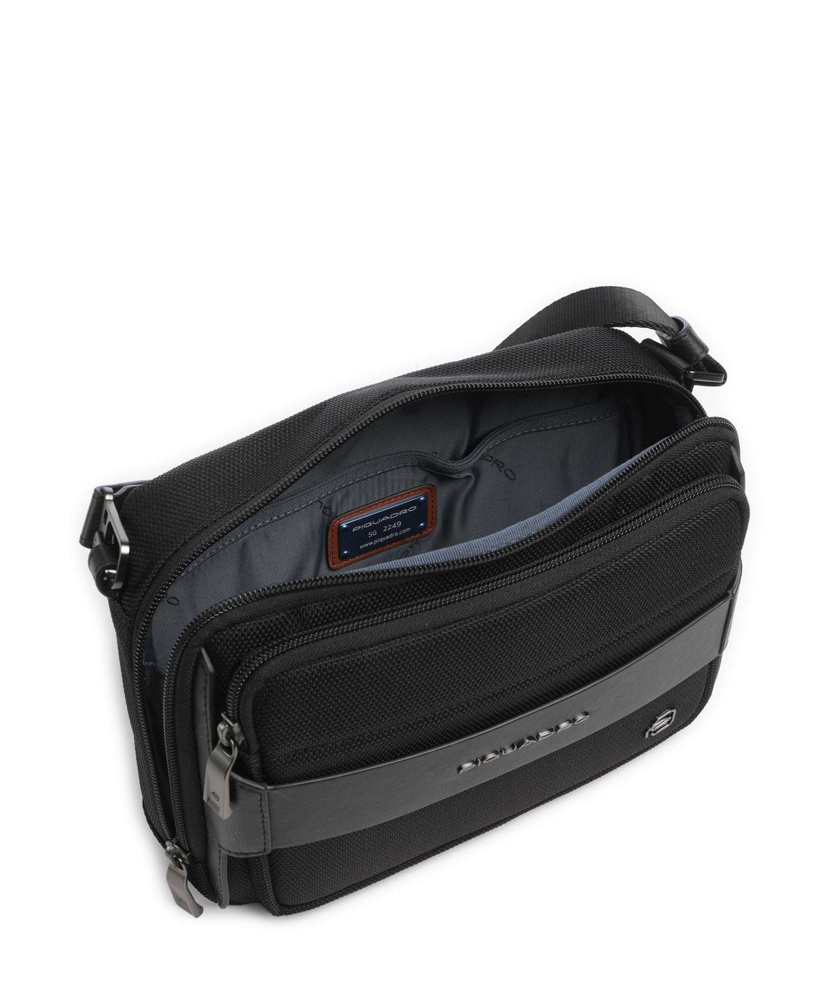 Piquadro Oberon Crossbody bag black