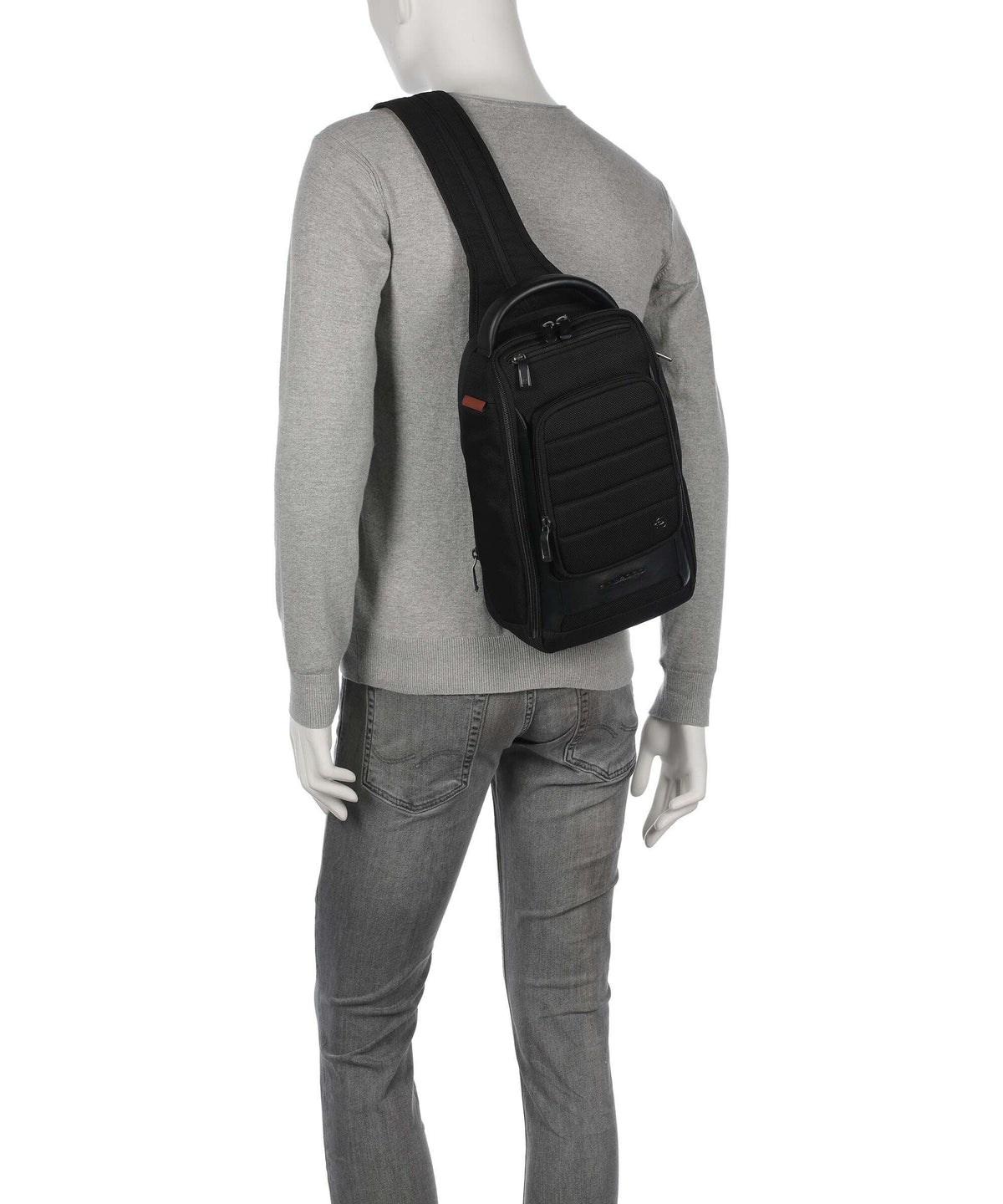 Piquadro Oberon 11 Sling bag black