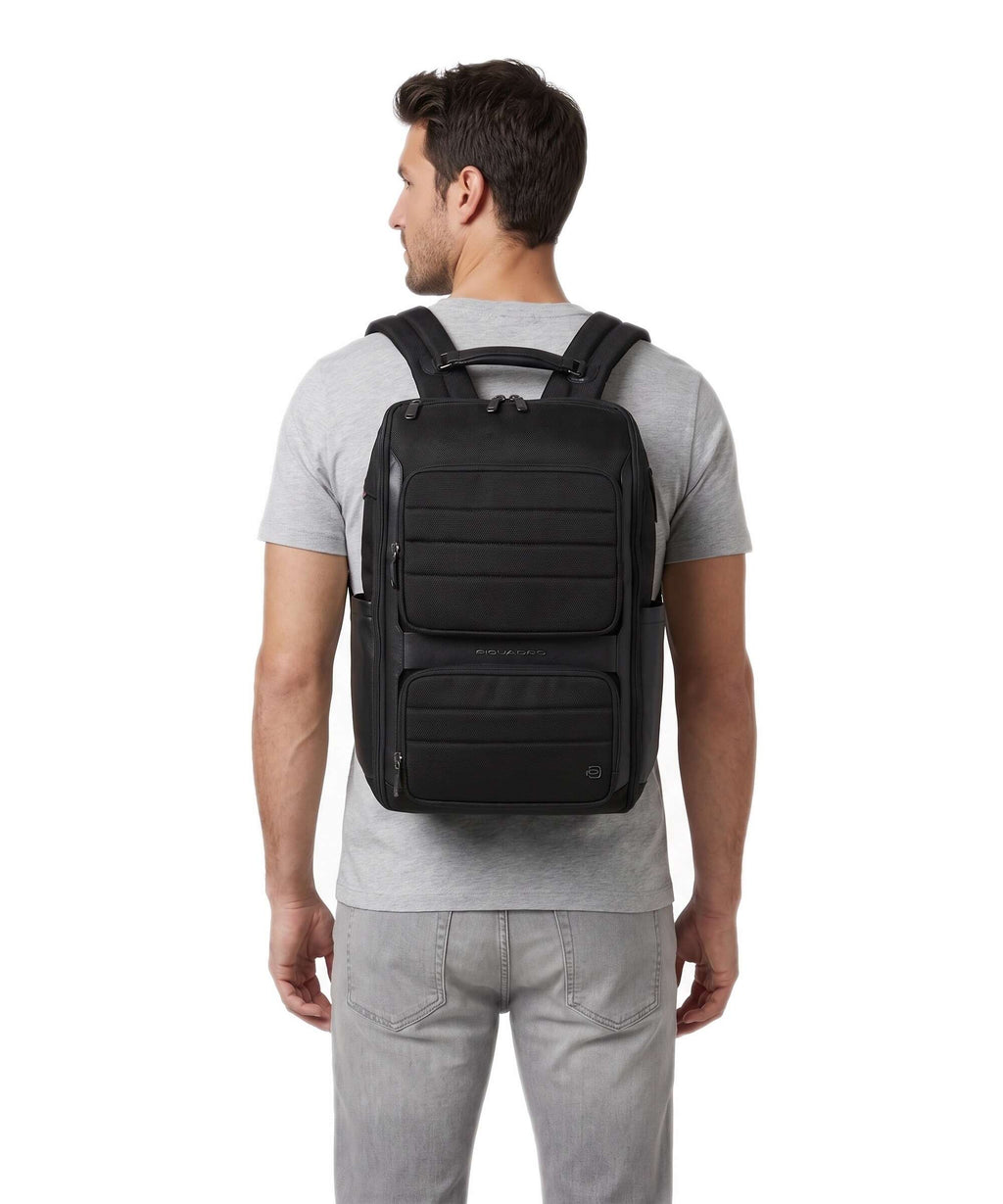 Piquadro Oberon 38 Laptop backpack black
