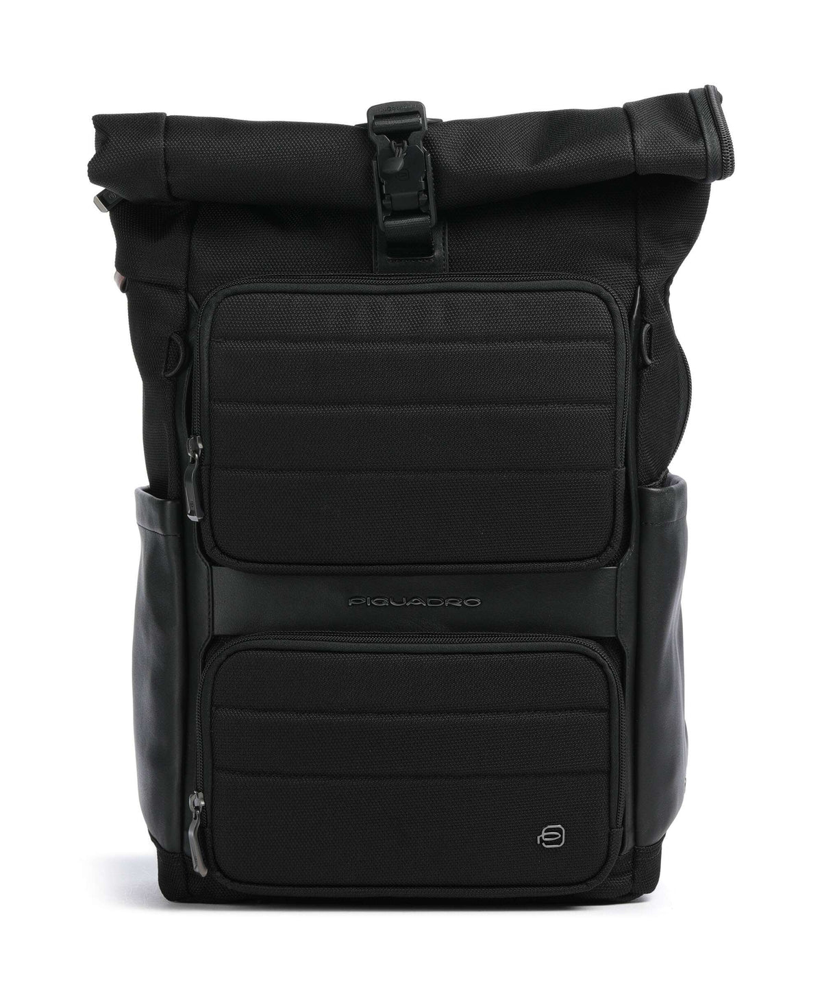 Piquadro Oberon 34 Rolltop backpack black