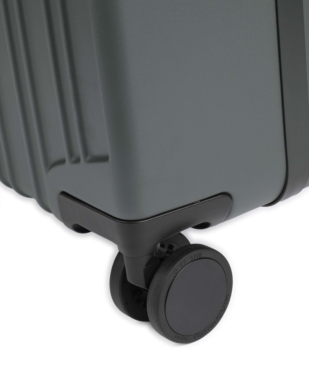 Piquadro Spinner (4 wheels) mat green