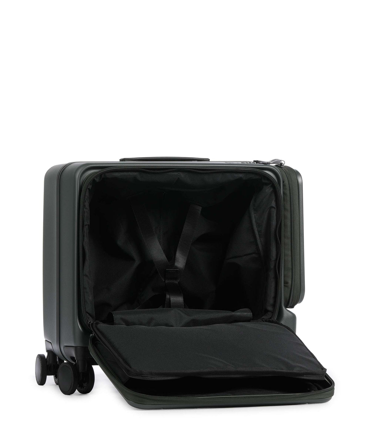 Piquadro Spinner (4 wheels) mat green