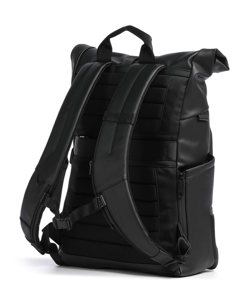 Piquadro Ducati C2OWD Rolltop backpack black/gold
