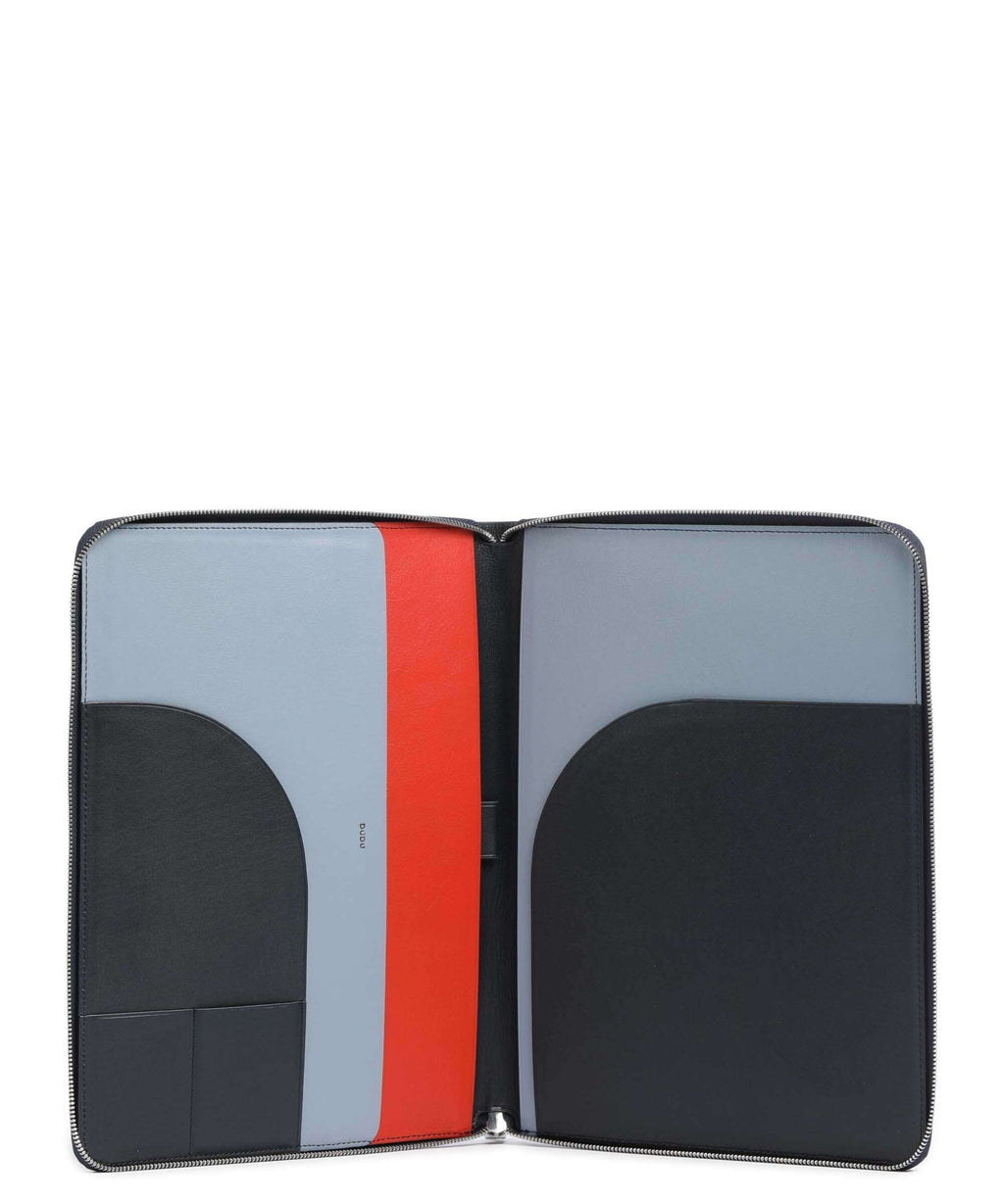 DuDu Bags File folder Portfolio navy