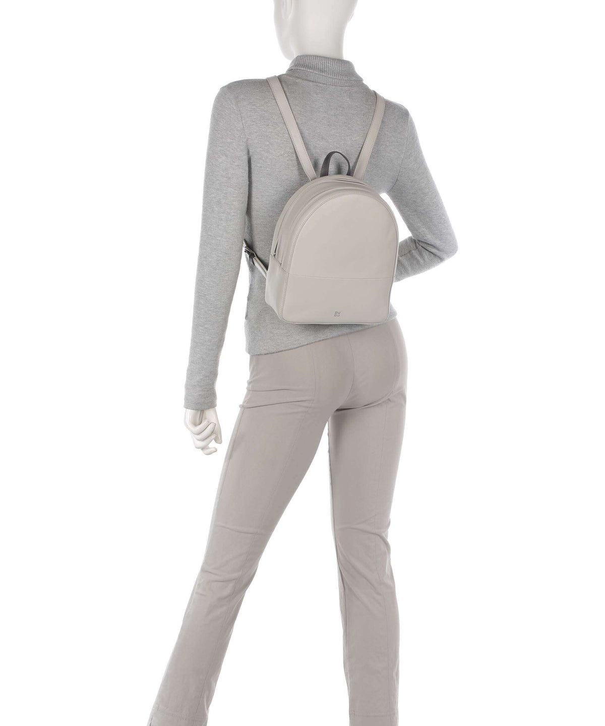 DuDu Bags Favignana Backpack pearl grey