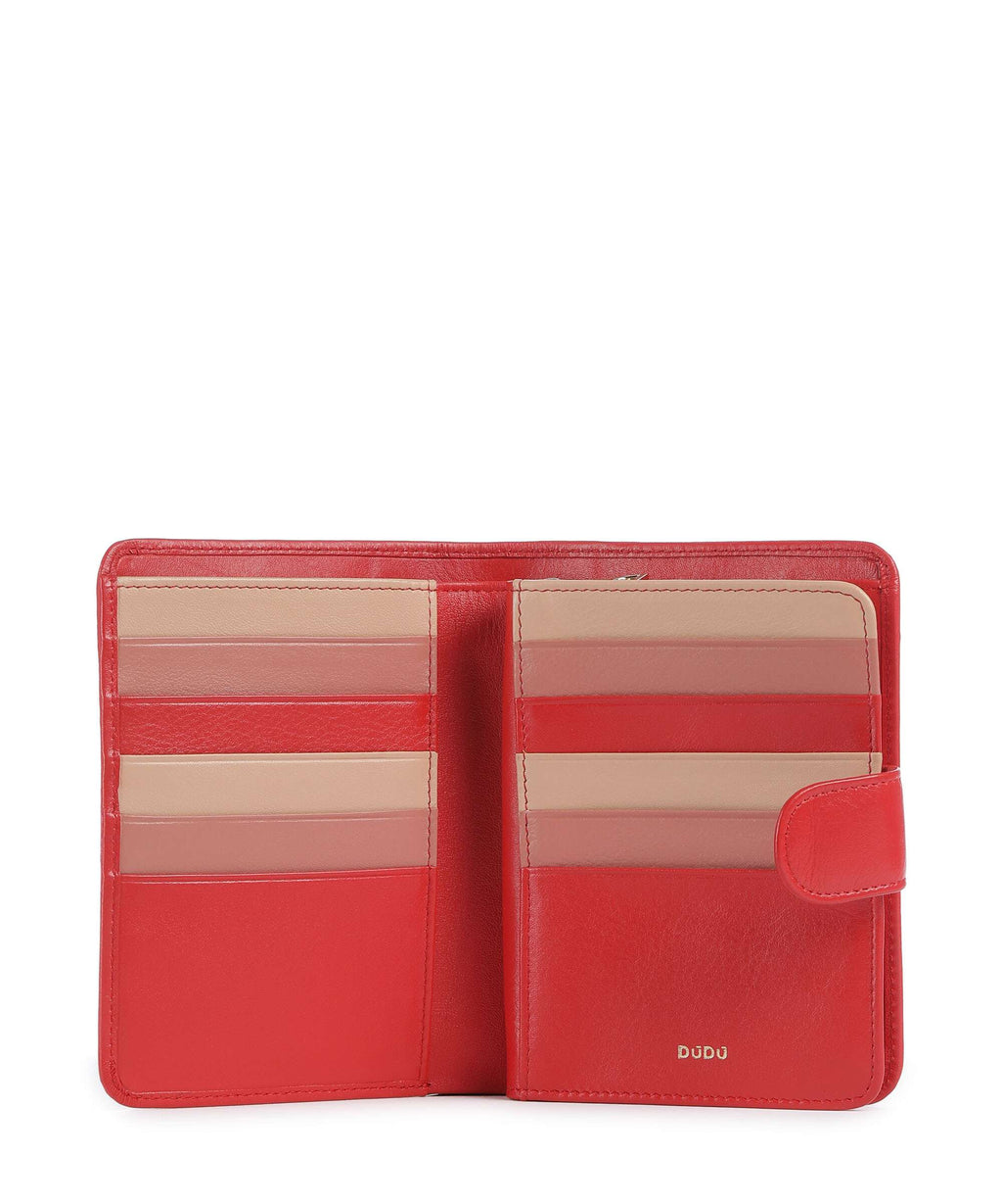 DuDu Bags Marbella Wallet flame red