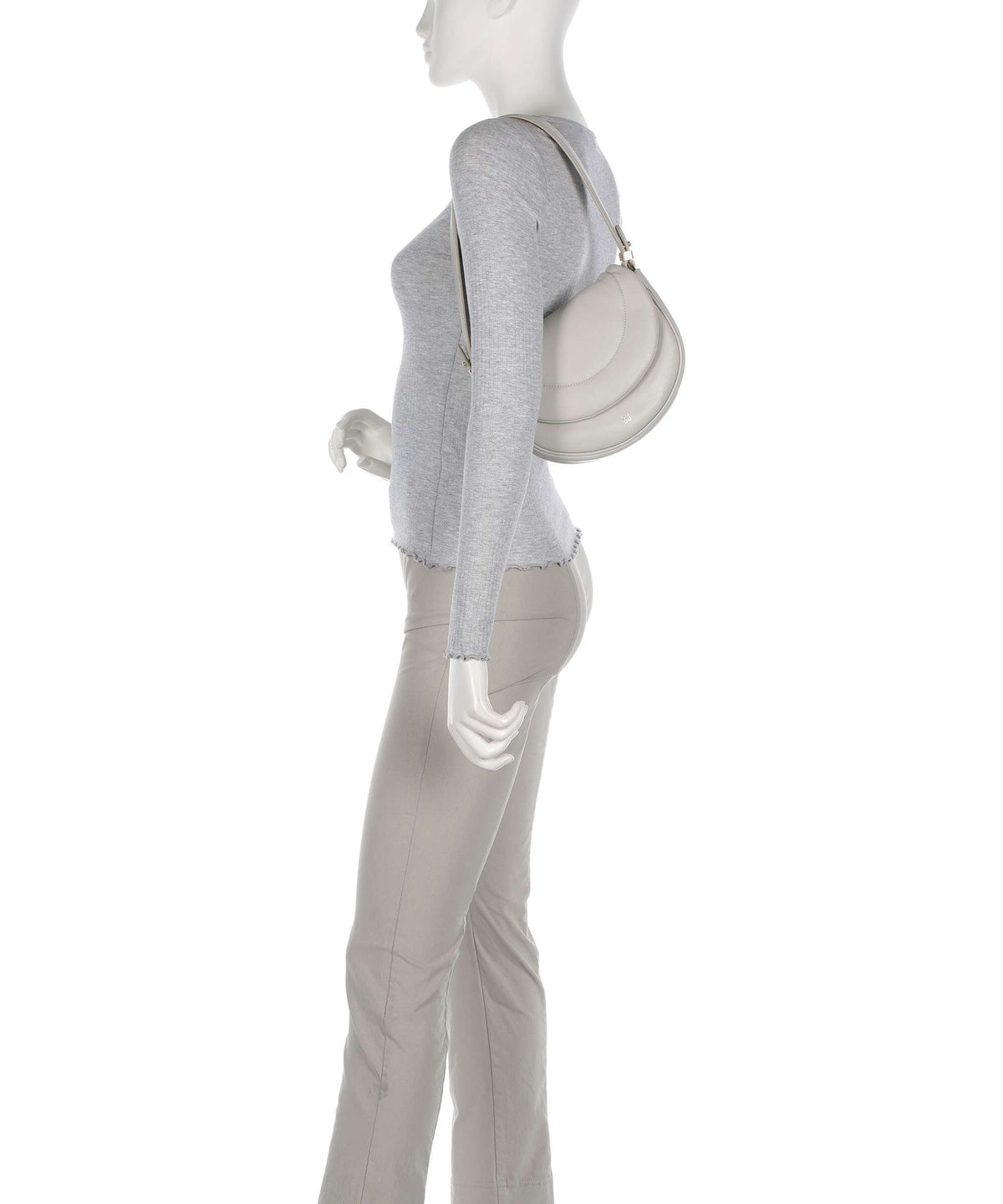 DuDu Bags Panarea Shoulder bag pearl grey