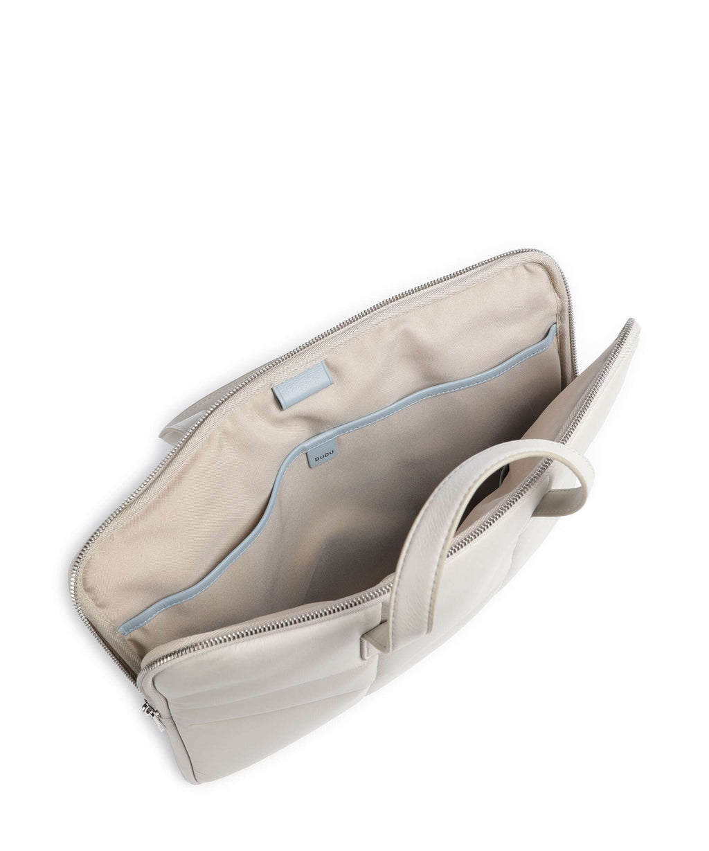 DuDu Bags Togean Briefcase pearl grey