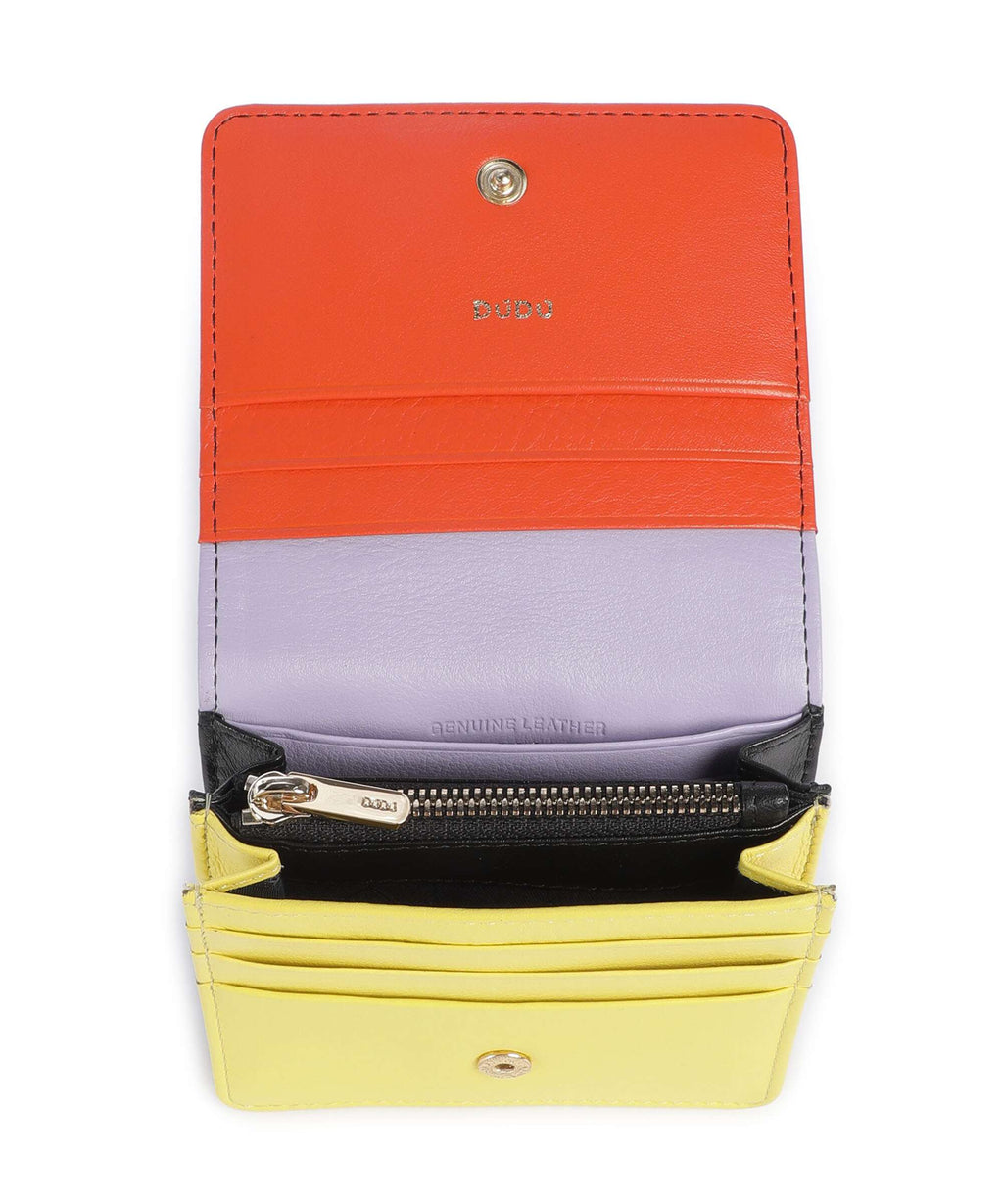 DuDu Bags Flores Wallet black pop