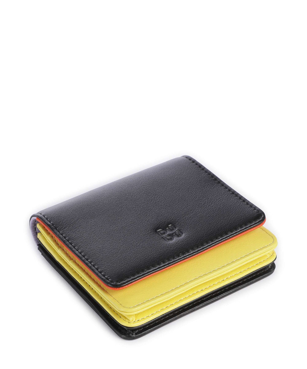 DuDu Bags Flores Wallet black pop