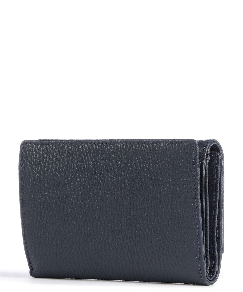 Mandarina Duck Mellow Leather Wallet dress blue