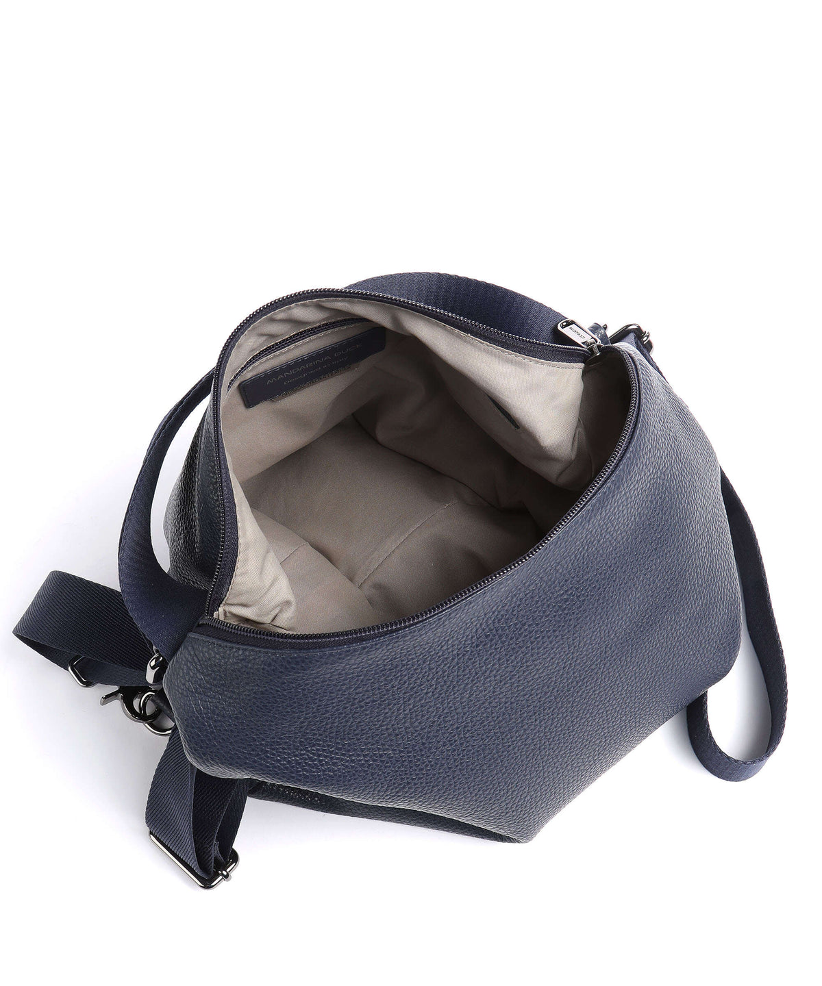 Mandarina Duck Mellow Leather Backpack bag dress blue