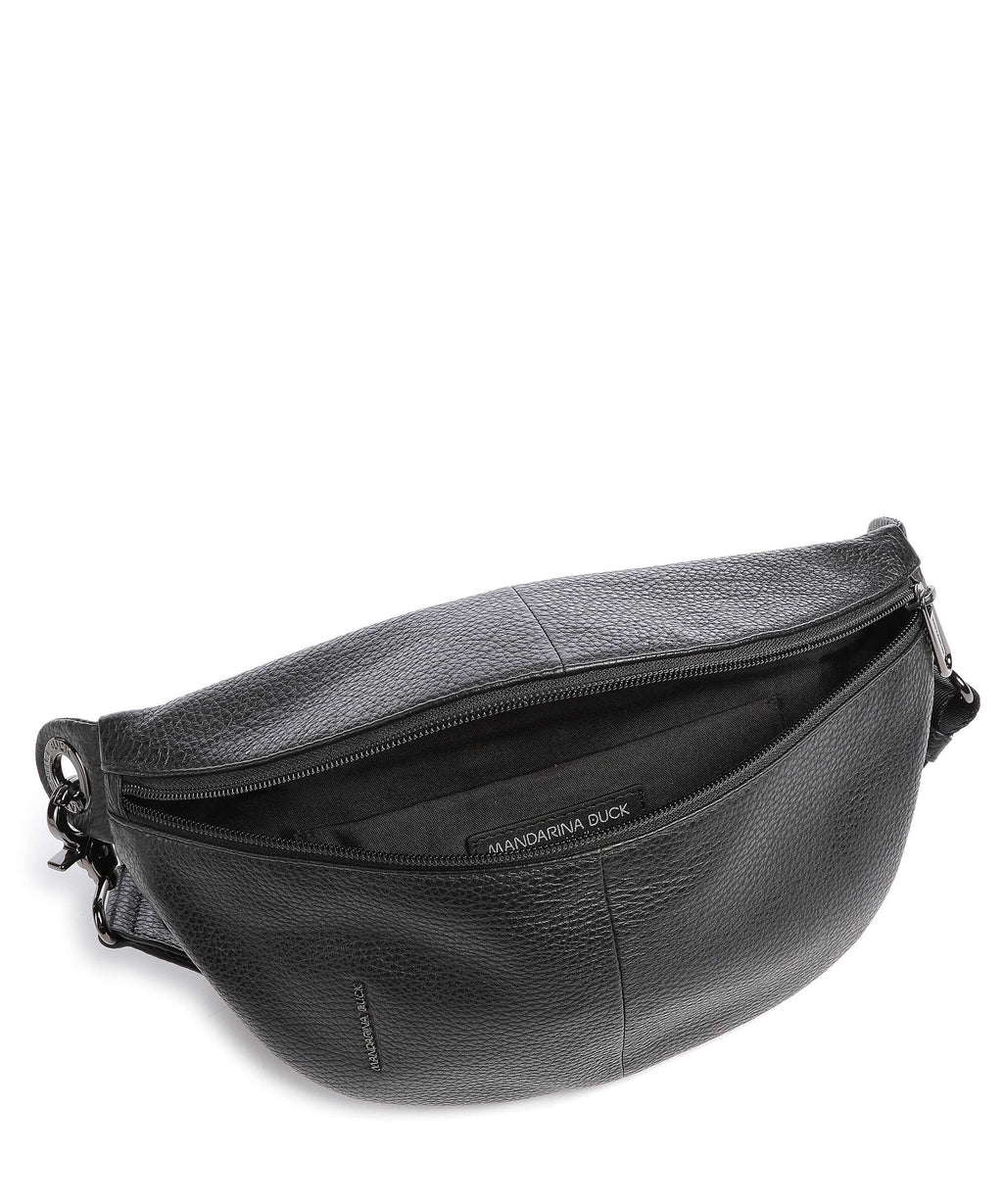 Mandarina Duck Mellow Leather Belt bag nero