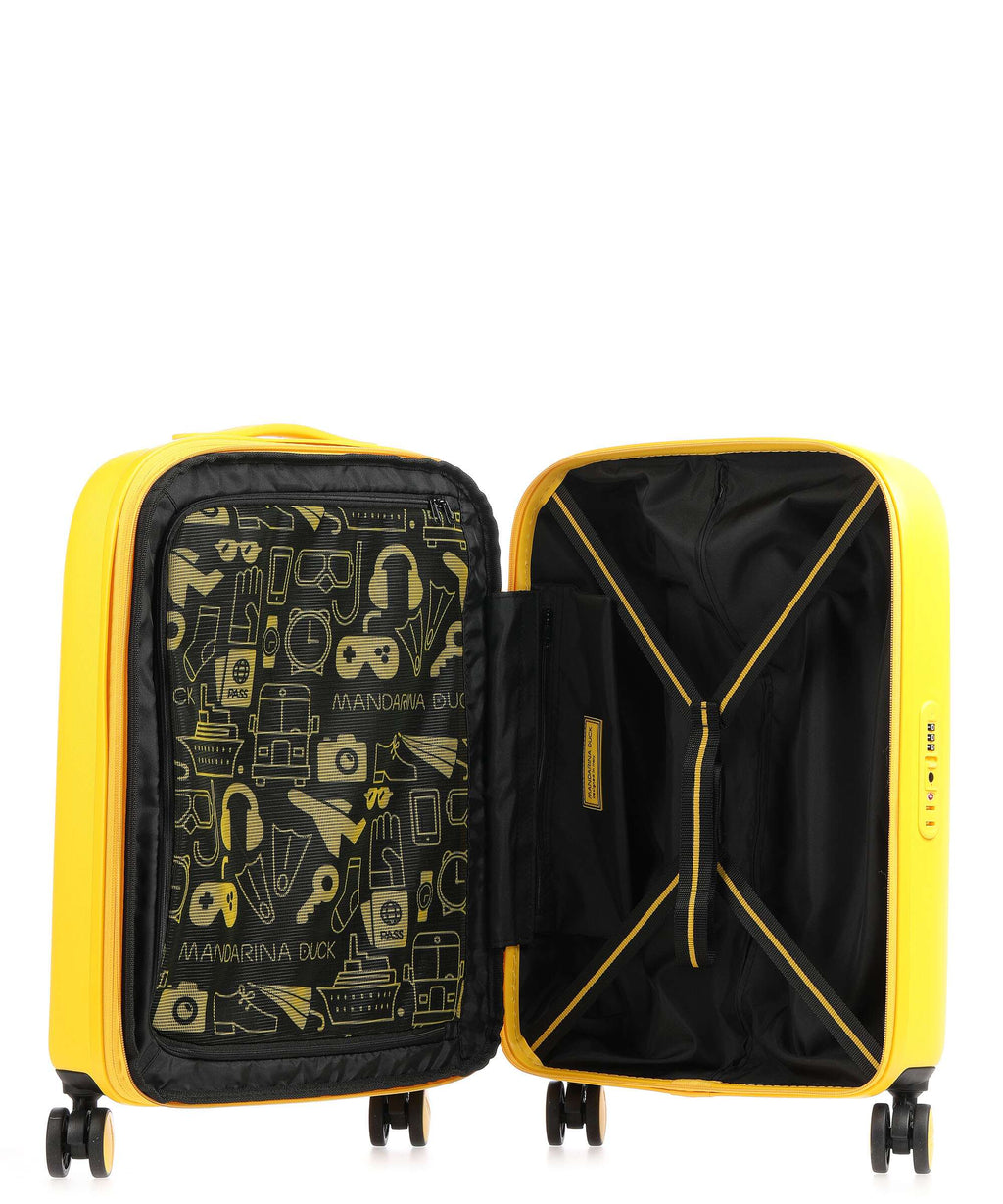 Mandarina Duck Logoduck+ Spinner (4 wheels) duck yellow