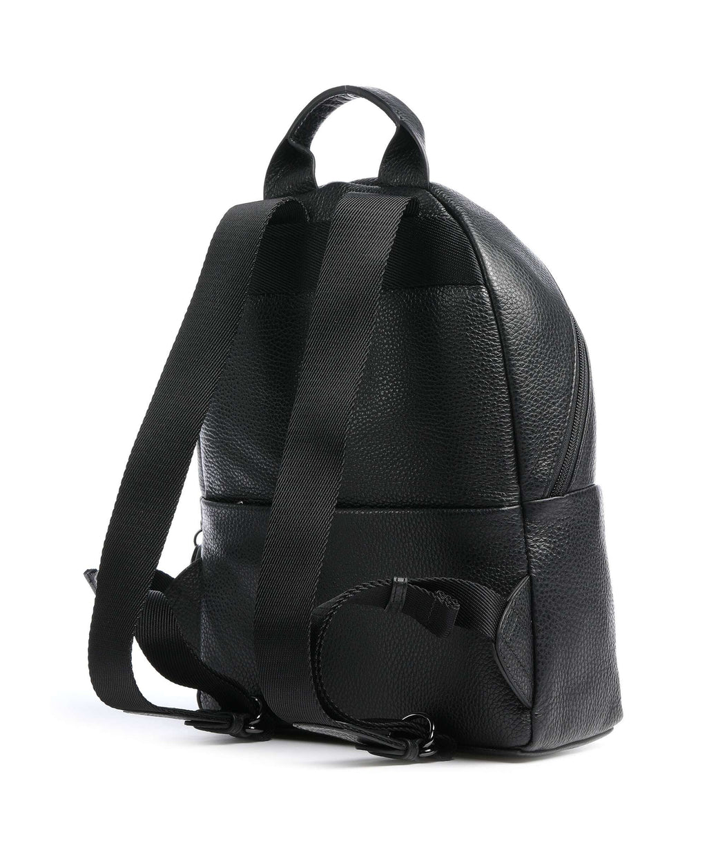 Mandarina Duck Mellow Leather Backpack nero