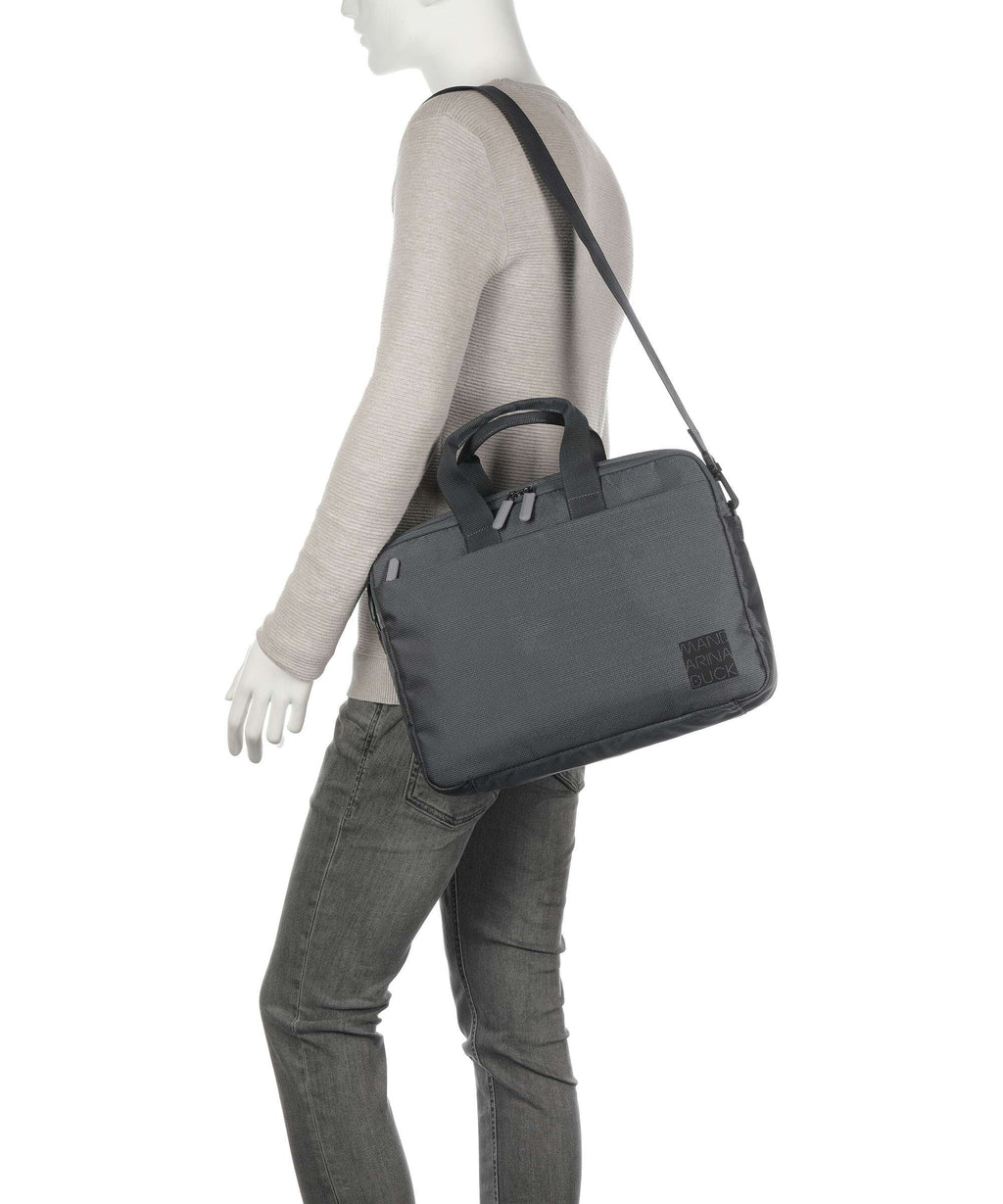 Mandarina Duck District Briefcase steel
