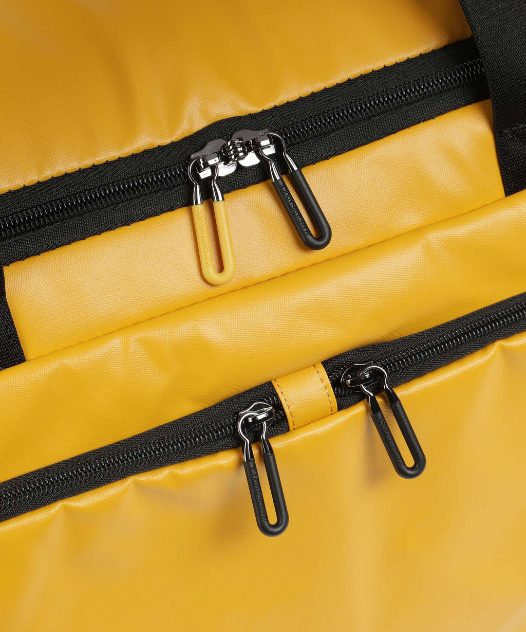 Mandarina Duck Coated Travel bag duck yellow