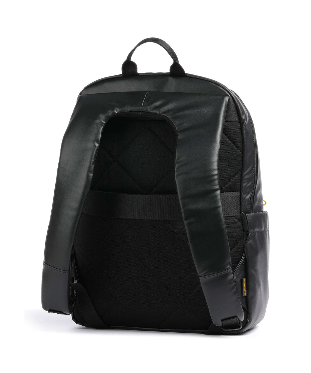 Mandarina Duck Coated Laptop backpack black