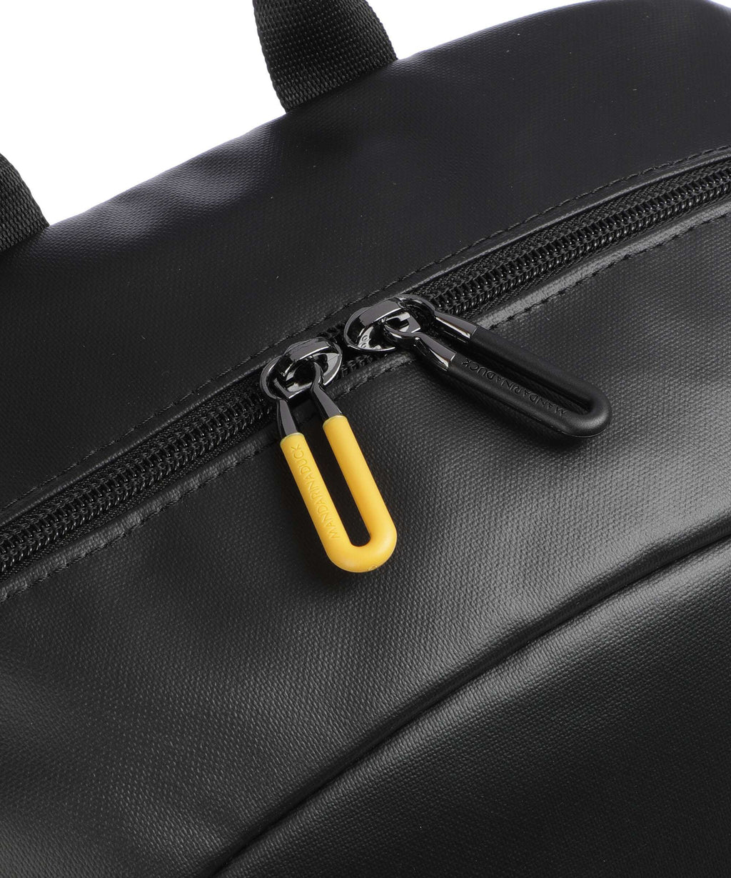 Mandarina Duck Coated Laptop backpack black