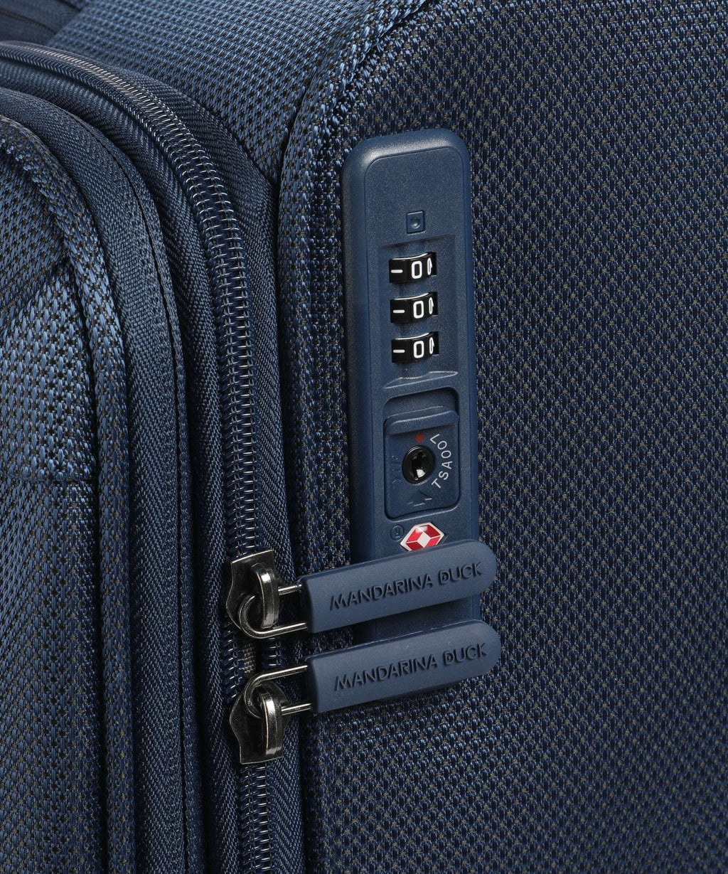 Mandarina Duck Zephyr Spinner (4 wheels) dress blue
