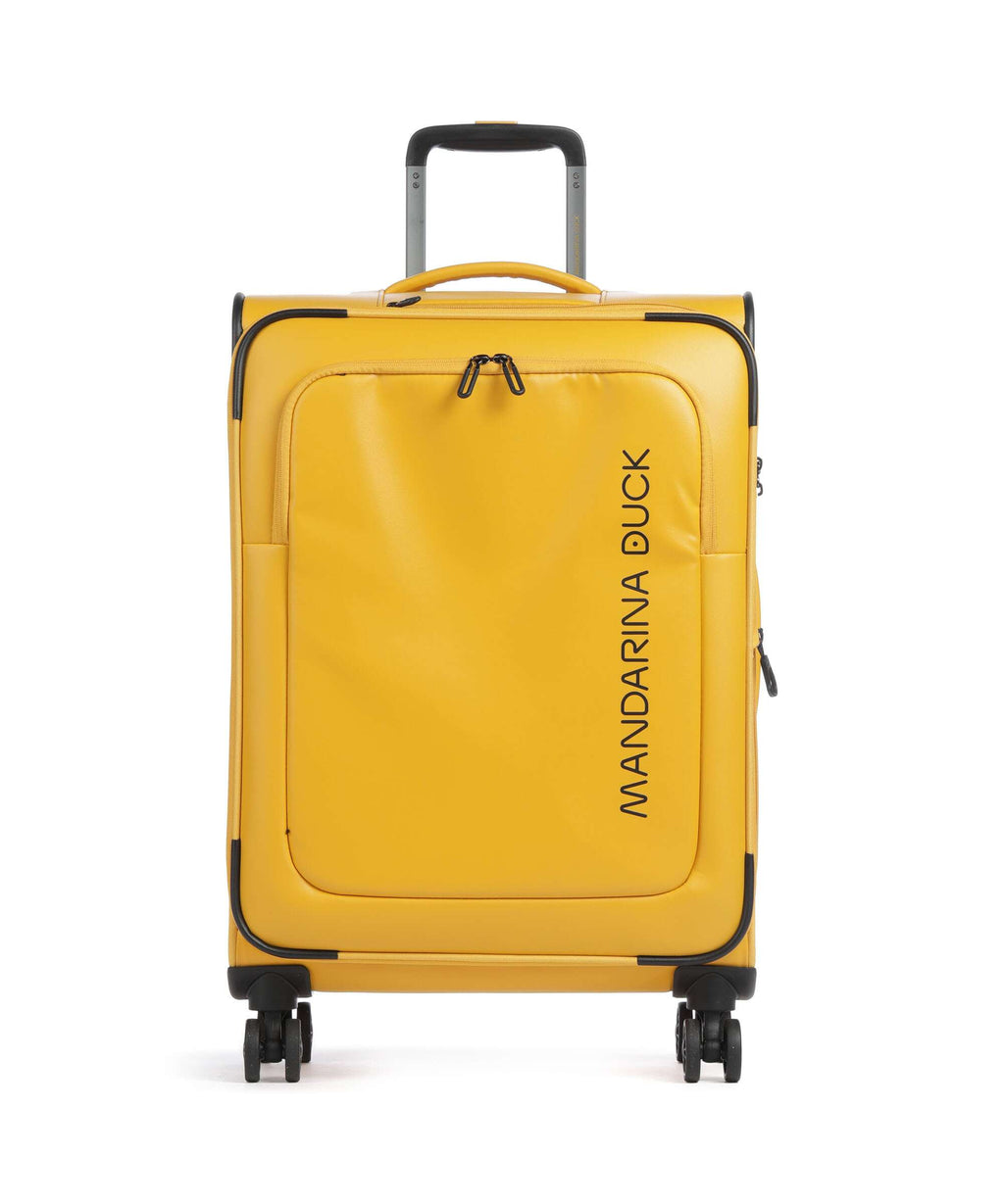 Mandarina Duck Eco Coated Spinner (4 wheels) duck yellow