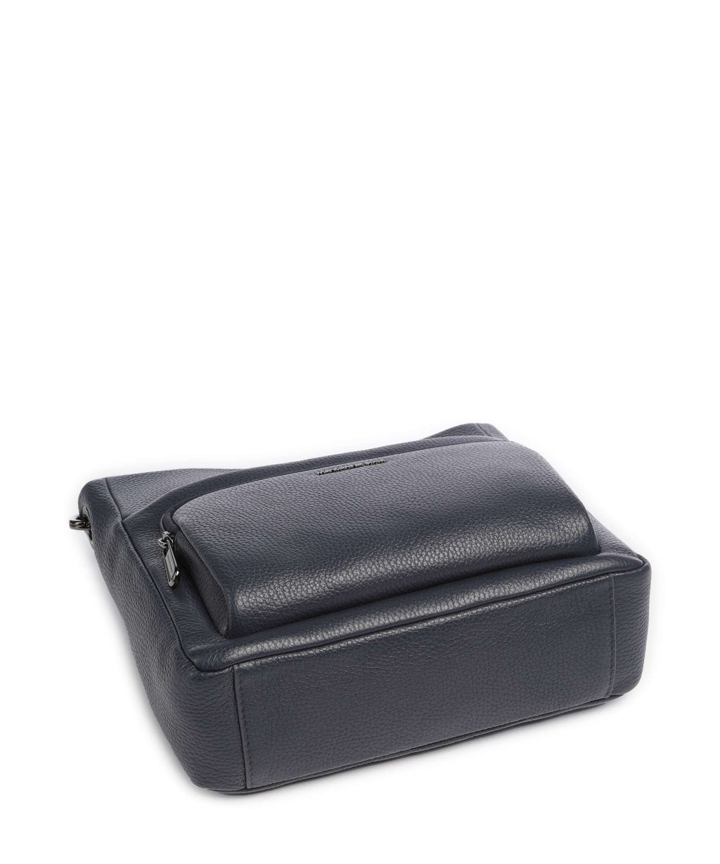 Mandarina Duck Mellow Leather Crossbody bag dress blue