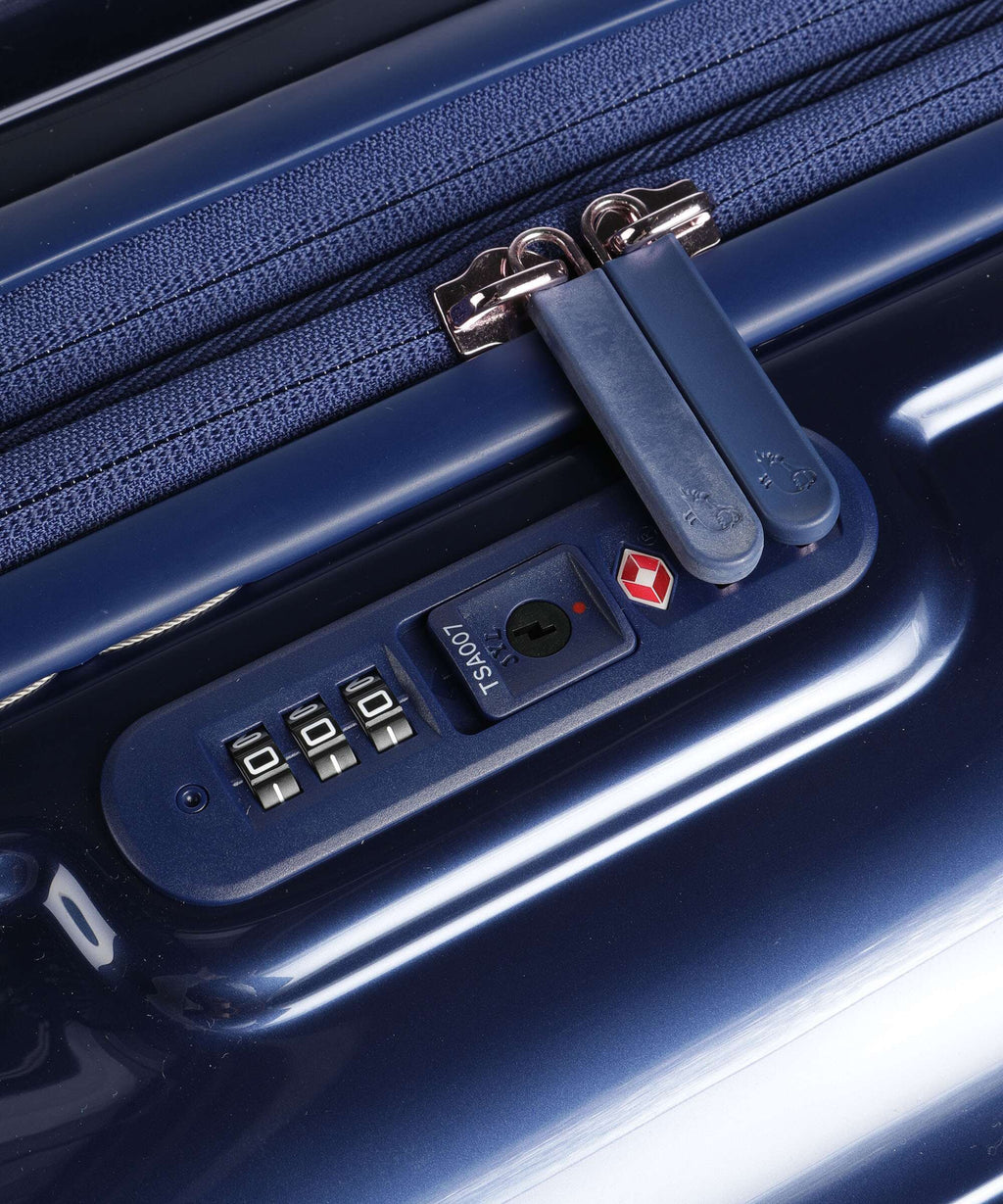 Mandarina Duck Logoduck+ Metal Spinner (4 wheels) blue indigo