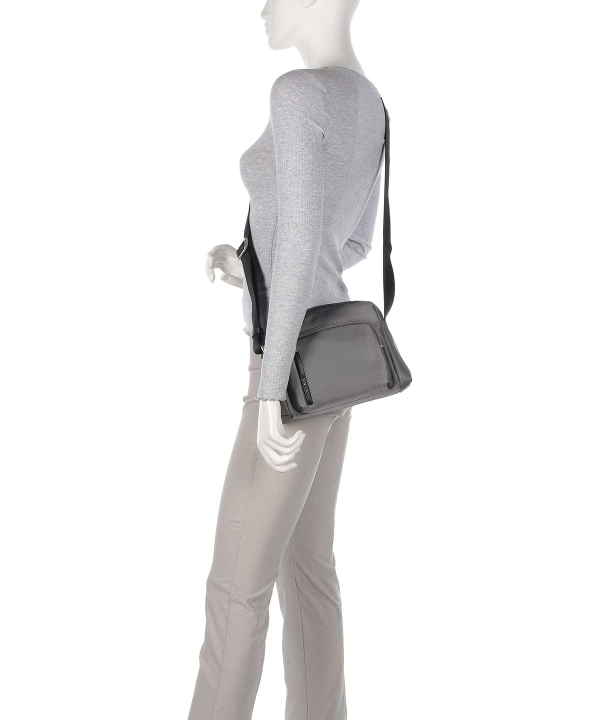 Mandarina Duck Hunter Crossbody bag smoked pearl
