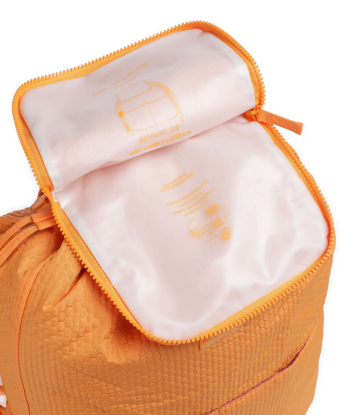 Mandarina Duck Revival 2.0 Backpack tangerine