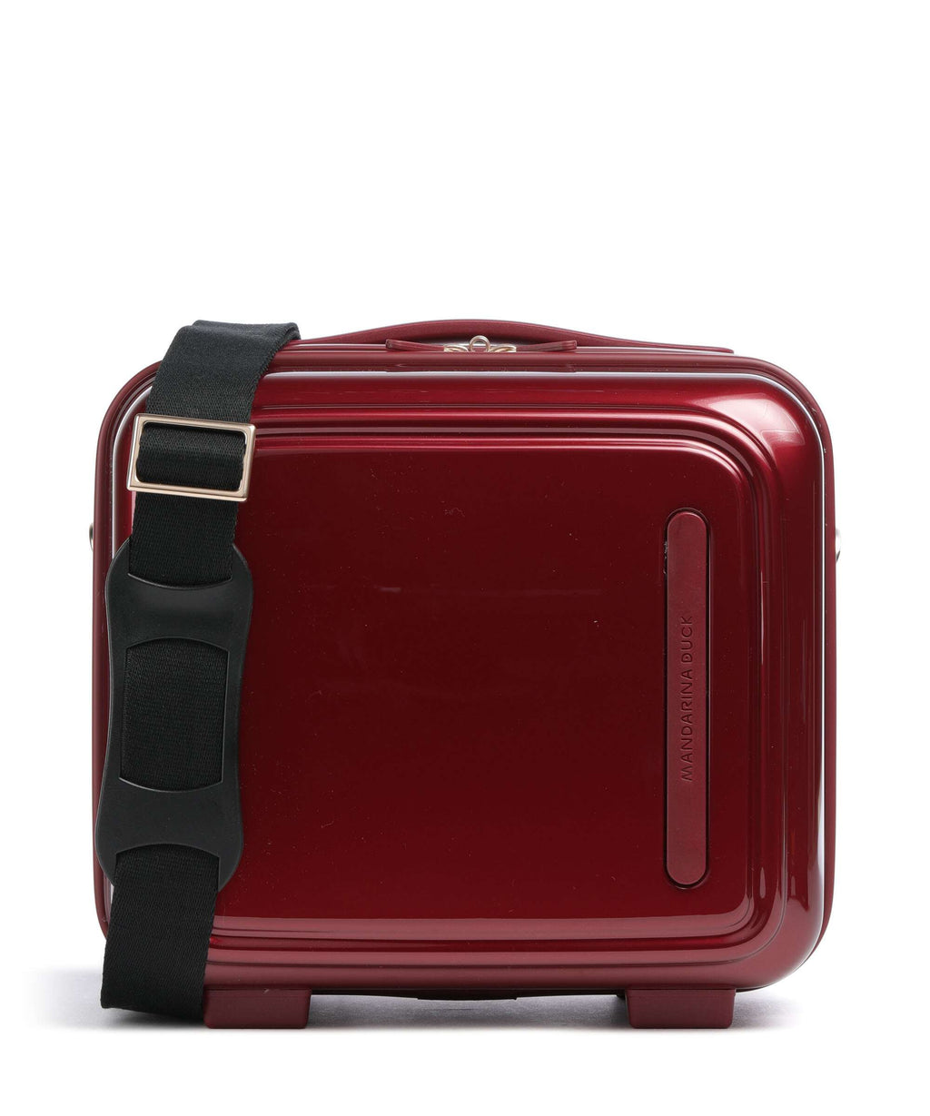 Mandarina Duck Logoduck+ Metal Beauty case red metal