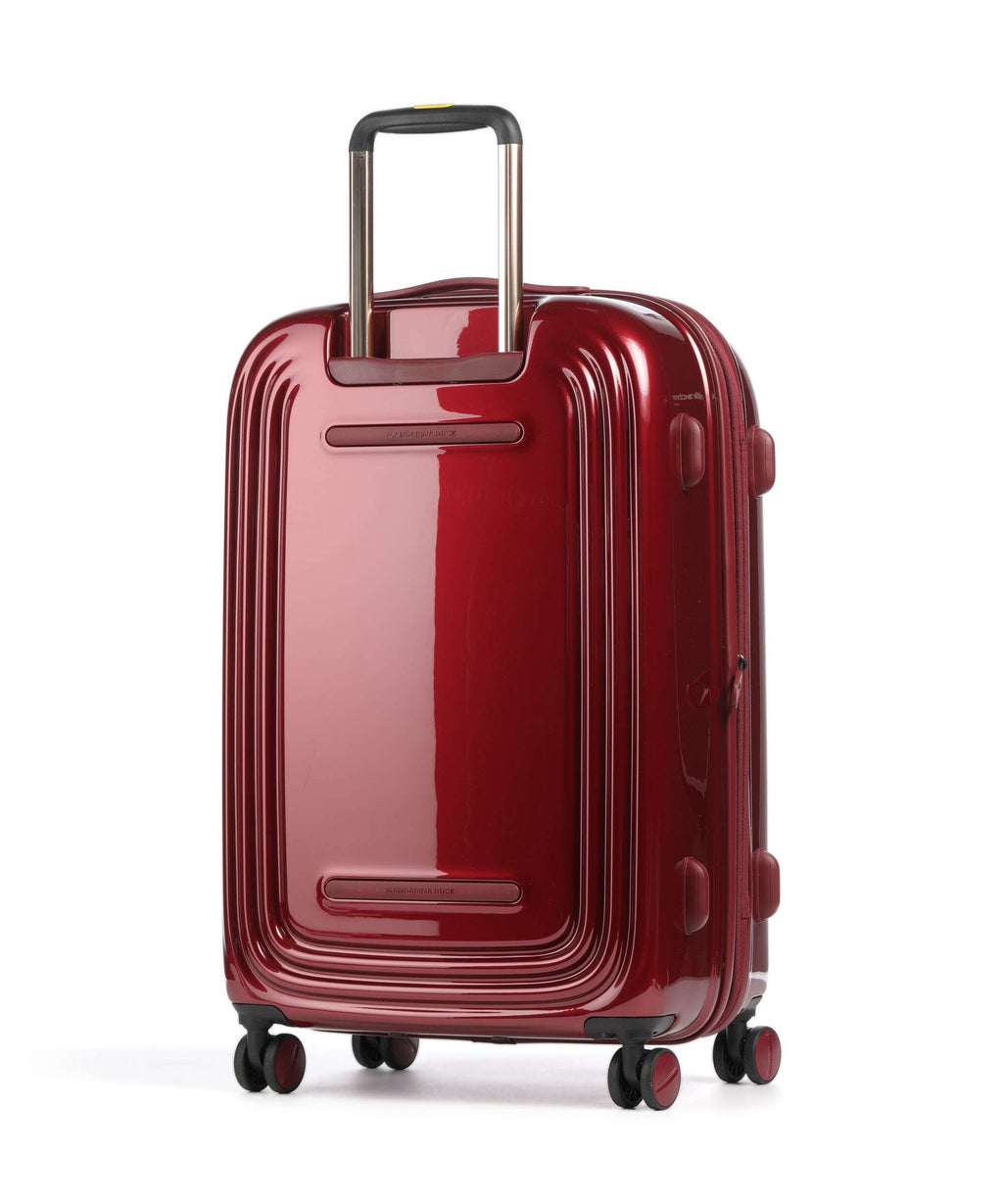 Mandarina Duck Logoduck+ Metal Spinner (4 wheels) red metal