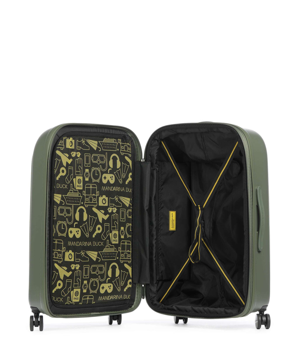Mandarina Duck Logoduck+ Spinner (4 wheels) pine green