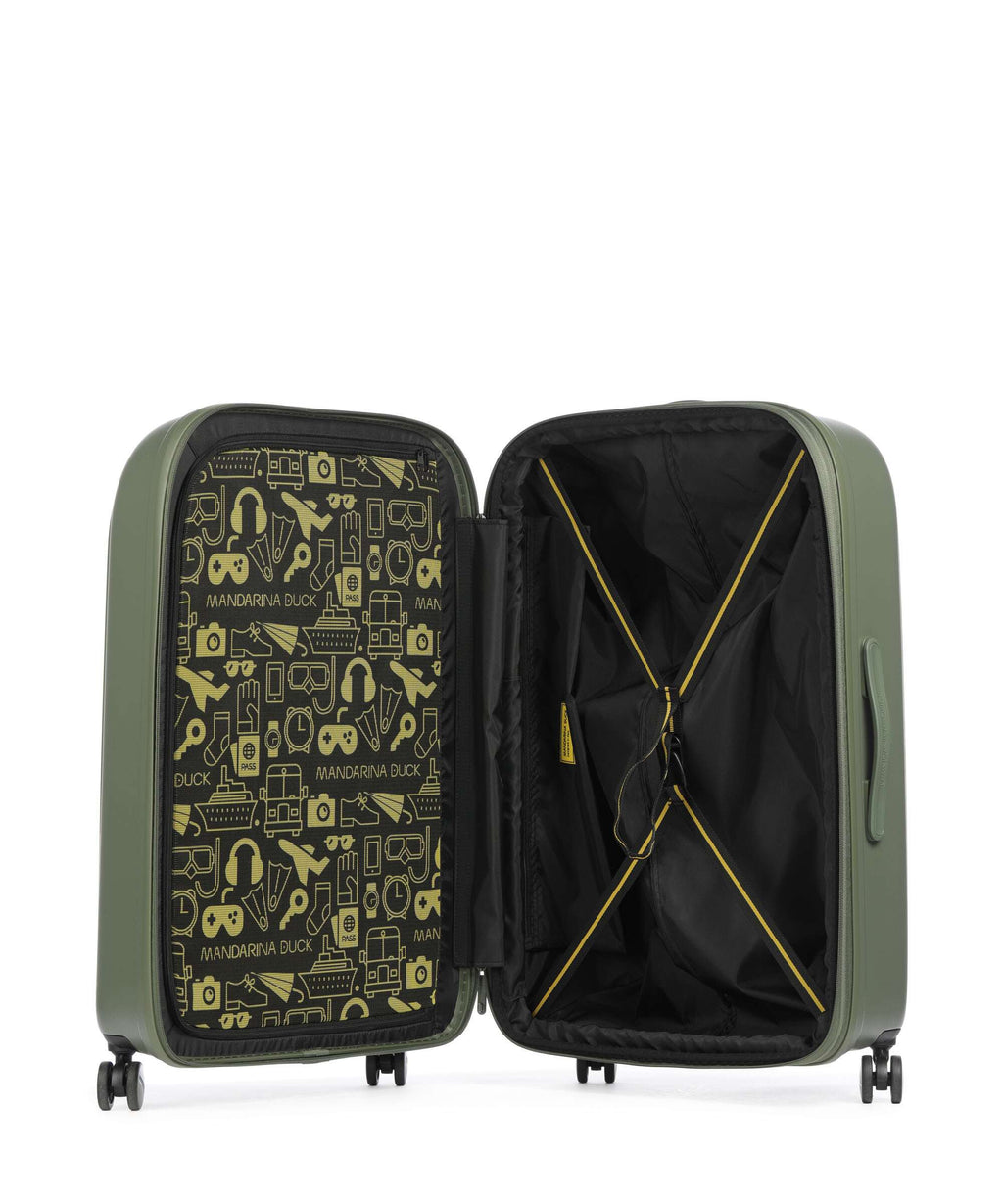 Mandarina Duck Logoduck+ Spinner (4 wheels) pine green