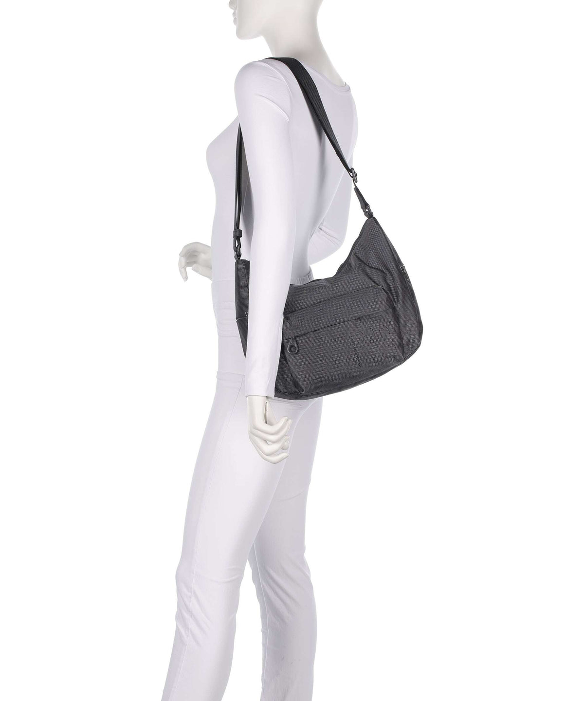 Mandarina Duck MD20 Hobo bag steel