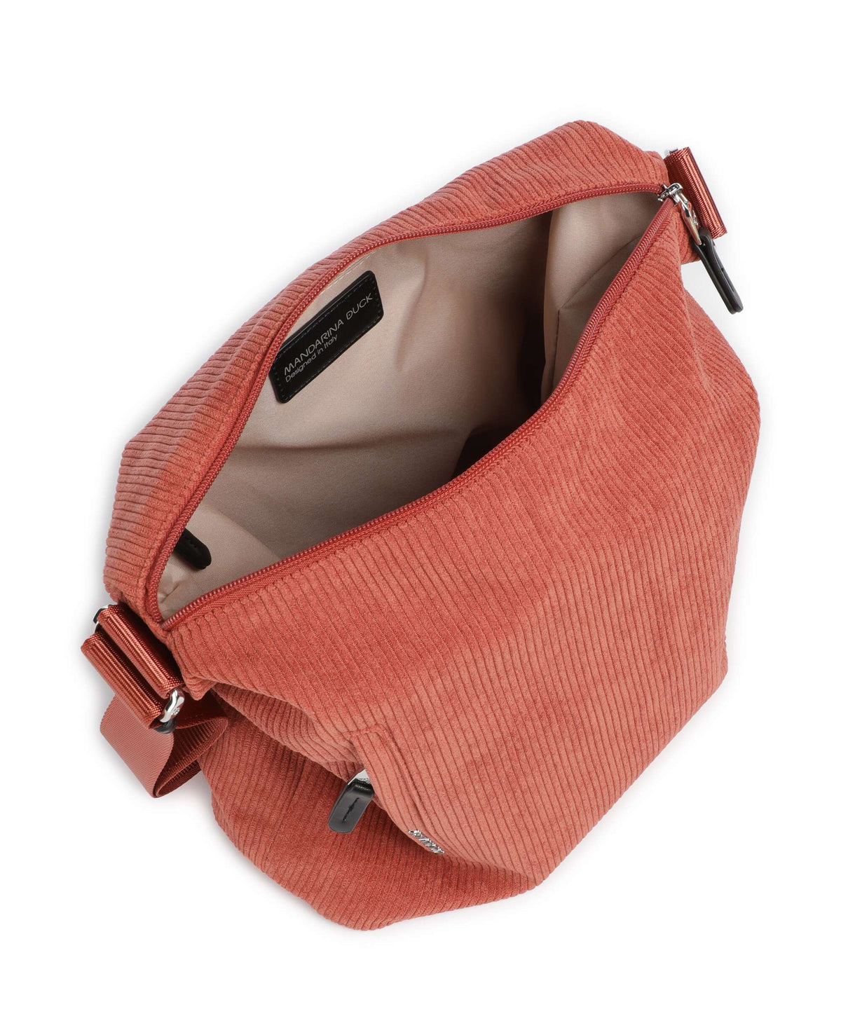 Mandarina Duck Hunter Velvet Shoulder bag winter rose