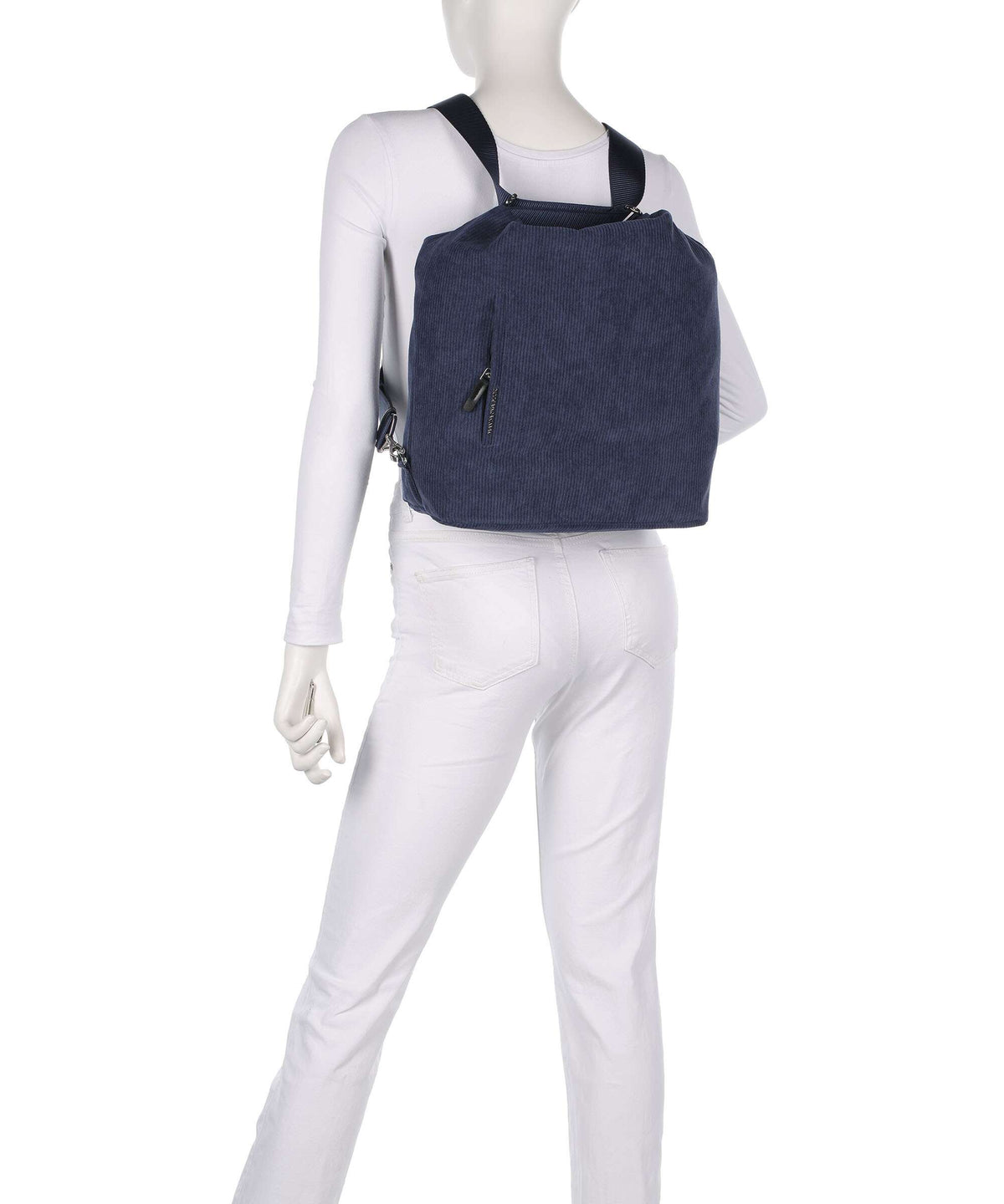 Mandarina Duck Hunter Velvet Backpack bag blue wing
