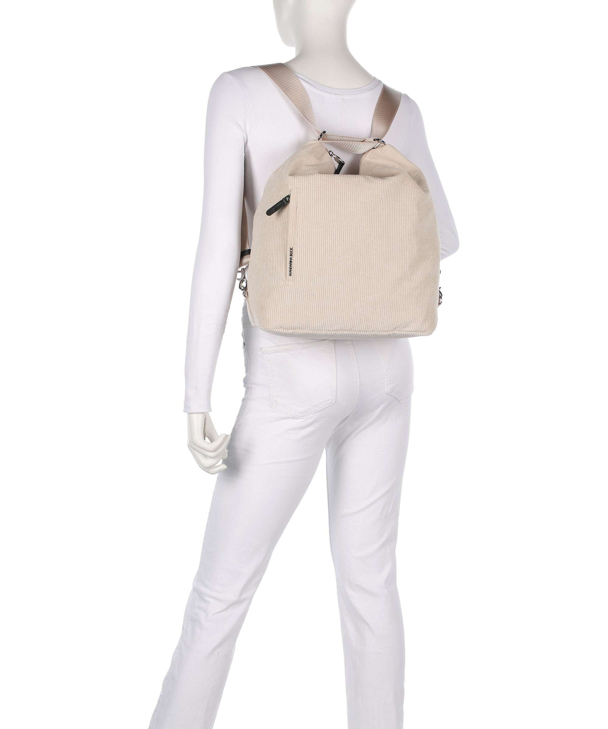Mandarina Duck Hunter Velvet Backpack bag cashmere