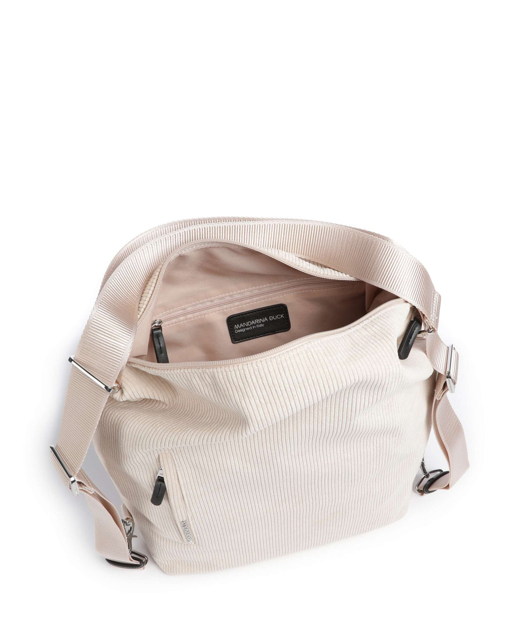 Mandarina Duck Hunter Velvet Backpack bag cashmere