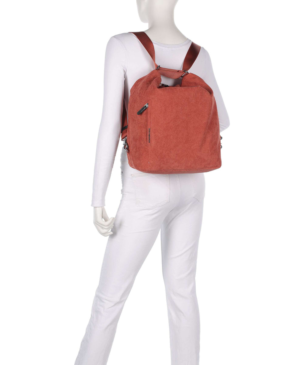Mandarina Duck Hunter Velvet Backpack bag winter rose