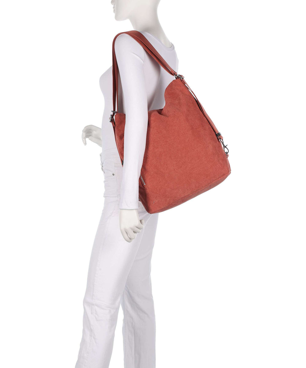 Mandarina Duck Hunter Velvet Backpack bag winter rose