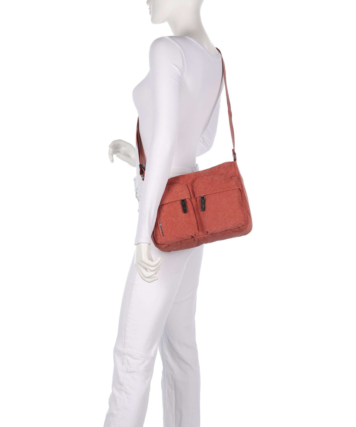 Mandarina Duck Hunter Velvet Crossbody bag winter rose