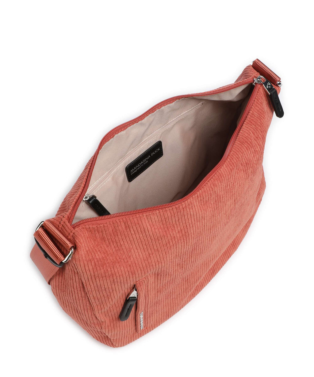 Mandarina Duck Hunter Velvet Shoulder bag winter rose