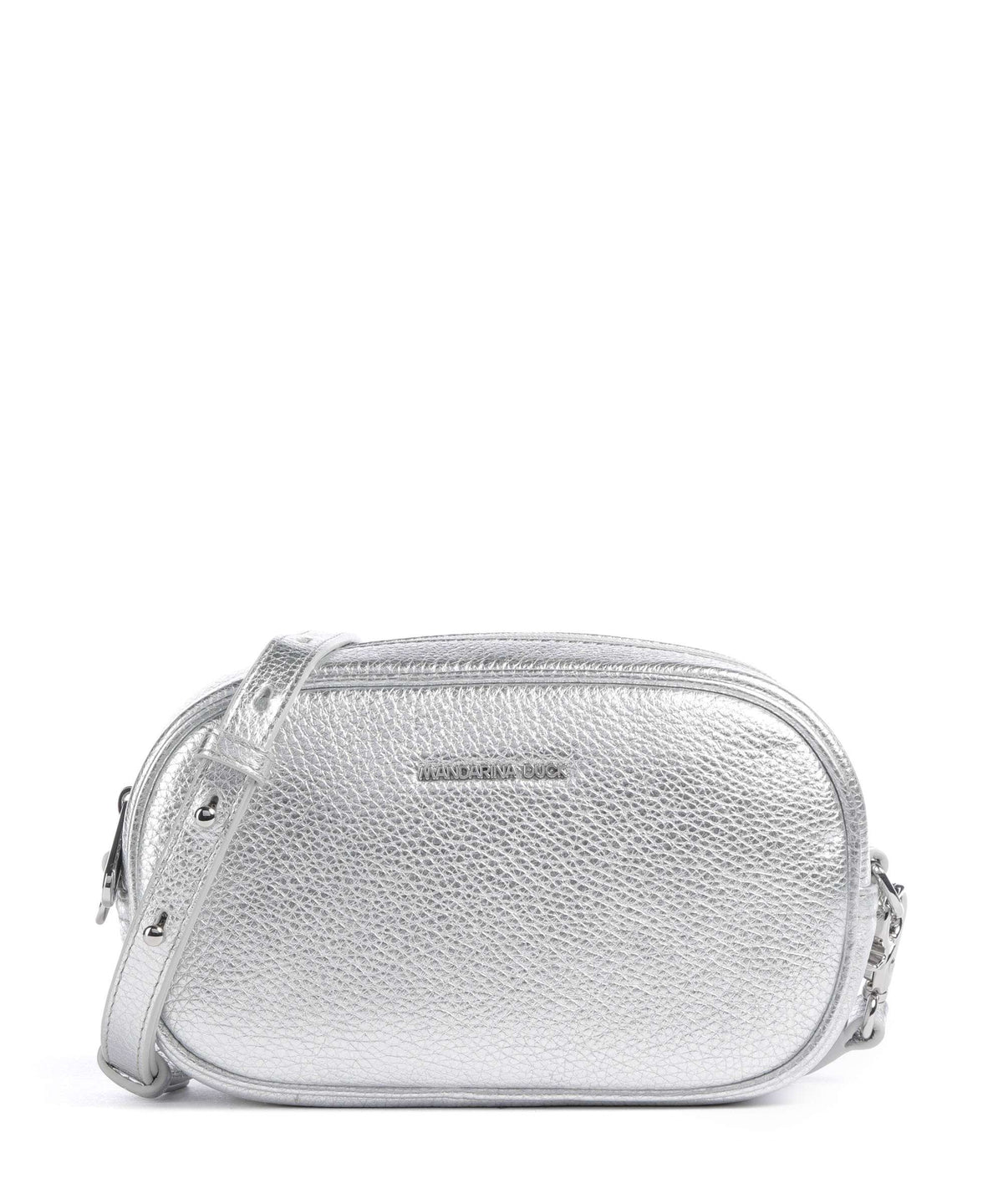 Mandarina Duck Mellow Metal Crossbody bag silver