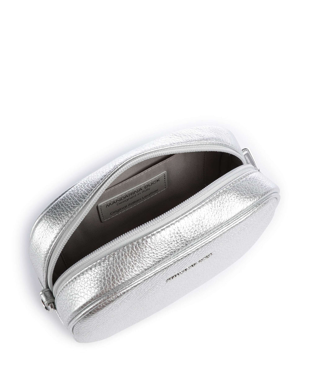 Mandarina Duck Mellow Metal Crossbody bag silver