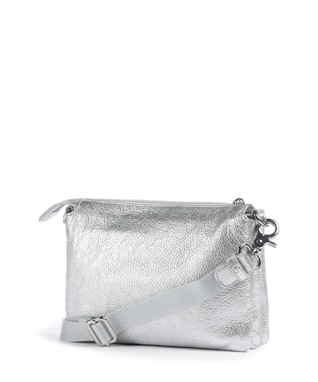 Mandarina Duck Mellow Metal Crossbody bag silver