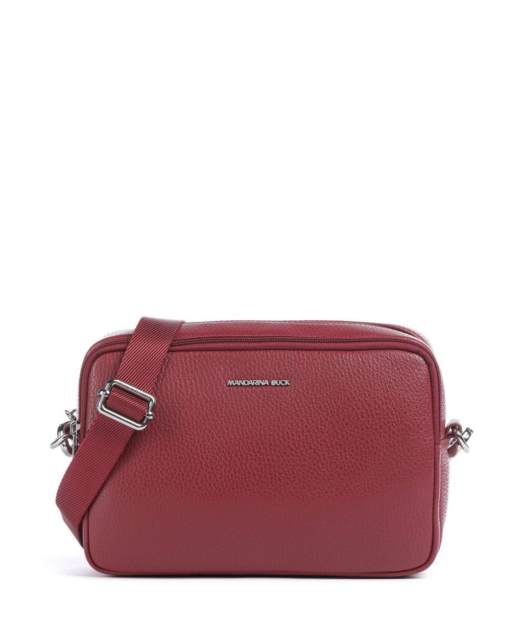 Mandarina Duck Mellow Leather Crossbody bag grape