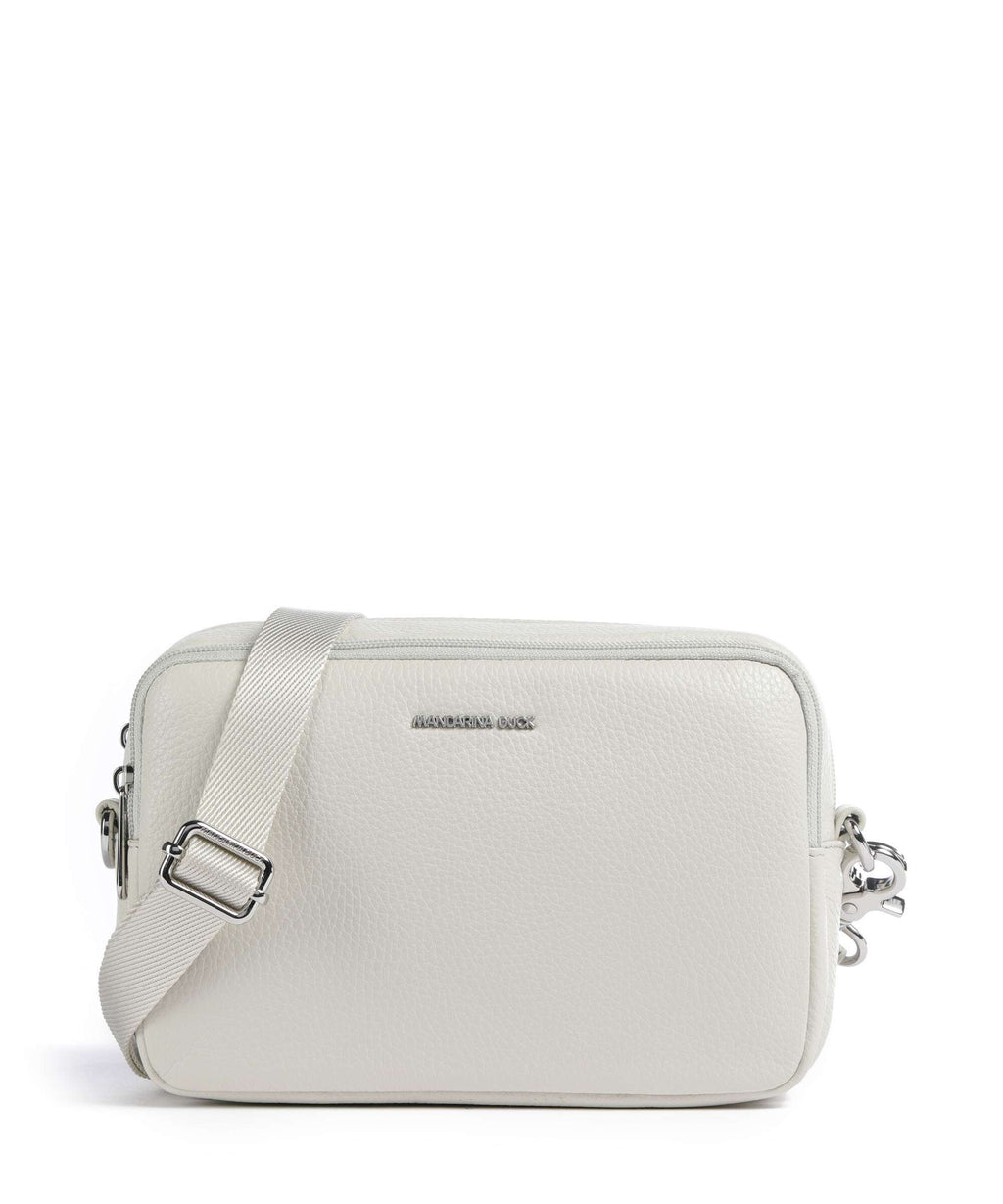 Mandarina Duck Mellow Leather Crossbody bag cashmere